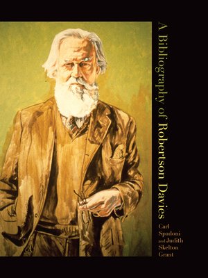 cover image of A Bibliography of Robertson Davies